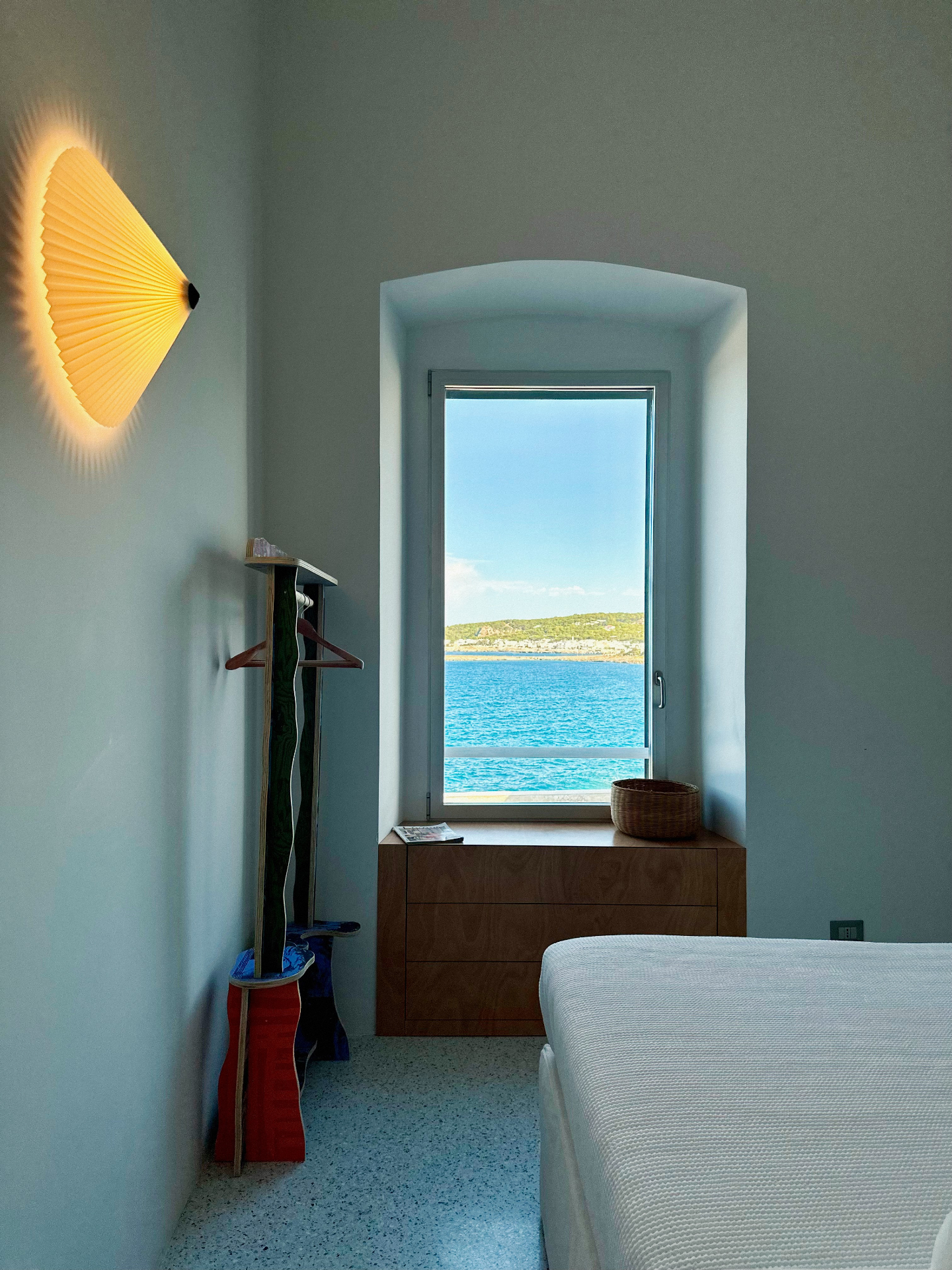 Bedroom interior at Corner House